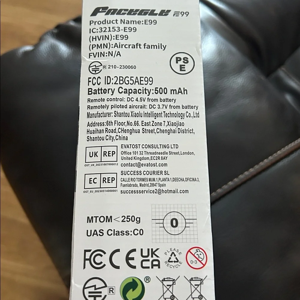 💜Half Off💜E99 Pro Drone with Camera 
Opened and charged but did not use. - Picture 6 of 7